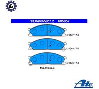 BRAKE PAD SET DISC BRAKE 13.0460-5957.2 FOR NISSAN DATSUN BIG/M/FRONTIER 2.4L