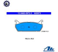 ATE 13.0460-5972.2 Brake pad set