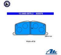 ATE 13.0460-5976.2 Brake pad set