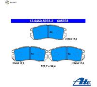 ATE 13.0460-5978.2 Brake pad set