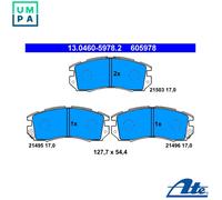 ATE 13.0460-5978.2 Brake pad set