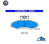BRAKE PAD SET DISC BRAKE 13.0460-5993.2 FOR DAEWOO KONDOR ORION/Wagon NUBIRA