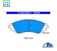 ATE 13.0460-5994.2 Brake pad set