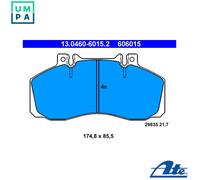 ATE Disc Brake Pad Set 13.0460-6015.2 Fits Mercedes-Benz T2/LN1 OM 364 919