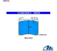 ATE 13.0460-6036.2 Brake pad set