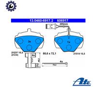 ATE 13.0460-6917.2 Brake pad set