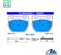 ATE Brake Pad Set 13.0460-6924.2 - Disc Brake - Fits Land Rover Defender Station Wagon - UK Stock