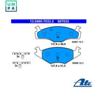 ATE Brake Pad Set 13.0460-7033.2