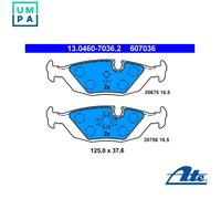 BRAKE PAD SET DISC BRAKE 13.0460-7036.2 FOR BMW M40B18 M42B18 M10B18 1.8L 4cyl
