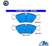 BRAKE PAD SET DISC BRAKE 13.0460-7046.2 FOR BMW 5/E28 S14B25 2.5L M10B18 1.8L