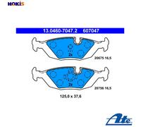BRAKE PAD SET DISC BRAKE 13.0460-7047.2 FOR BMW M10B18 1.8L 4cyl 5 E28 M30 2.8L