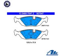 BRAKE PAD SET DISC BRAKE 13.0460-7047.2 FOR BMW M10B18 1.8L 4cyl 5 E28 M30 2.8L