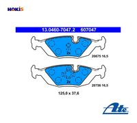ATE 13.0460-7047.2 Brake pad set