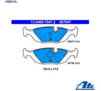 Brake pads 13.0460-7047.2 ATE for BMW 5 6 7