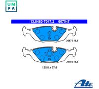 Brake pads 13.0460-7047.2 ATE for BMW 5 6 7