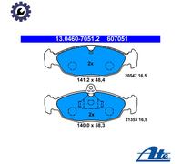 Brake pads 13.0460-7051.2 ATE for OPEL DAEWOO