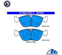 BRAKE PAD SET DISC BRAKE 13.0460-7053.2 FOR VOLVO B5254S/5244S/5254FS 2.4L 5cyl