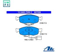 BRAKE PAD SET DISC BRAKE 13.0460-7056.2 FOR FORD MONDEO/Turnier/Clipper/Rural