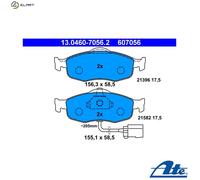 BRAKE PAD SET DISC BRAKE 13.0460-7056.2 FOR FORD MONDEO/Turnier/Clipper/Rural