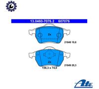 BRAKE PAD SET DISC BRAKE 13.0460-7076.2 FOR VW SEAT FORD ATM/ADY 2.0L AJH 1.8L