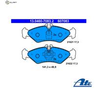 NEW DISC BRAKE PADS SET FOR MERCEDES BENZ VW SPRINTER 2 T BUS 901 902 ATE