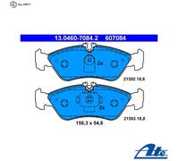 Brake pads 13.0460-7084.2 ATE for MERCEDES-BENZ VW