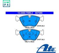 BRAKE PAD SET DISC BRAKE 13.0460-7089.2 FOR BMW 5E39 M52B25 M54B25 2.5L M54B22