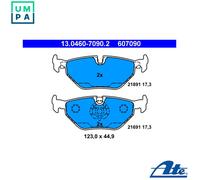 ATE 13.0460-7090.2 Brake pad set