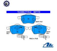 Brake pads 13.0460-7110.2 ATE for AUDI VW SKODA SEAT
