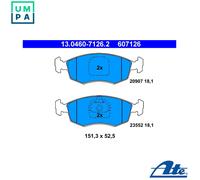 DISC BRAKE PADS SET FOR FIAT PALIO 178BX 176 A8 000 178 B5 000 ATE 77362180