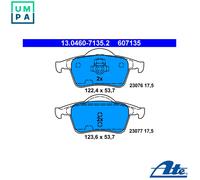 BRAKE PAD SET DISC BRAKE 13.0460-7135.2 FOR VOLVO B5254S/5244S/5254FS 2.4L 5cyl
