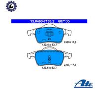 ATE Brake Pad Set 13.0460-7135.2 – Disc, excl. Wear Warning Contact – Volvo S60 I / V70 I & II