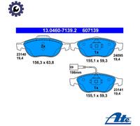 ATE 13.0460-7139.2 Brake Pads Set Front for 156 Lybra 147