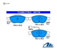 ATE 13.0460-7139.2 Brake pad set
