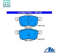 ATE 13.0460-7145.2 Brake pad set