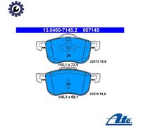 BRAKE PAD SET DISC BRAKE 13.0460-7145.2 FOR VOLVO S80 S60 XC70/CROSS/COUNTRY