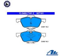 BRAKE PAD SET DISC BRAKE 13.0460-7161.2 FOR MINI W17 D14 /1ND 1.4L 4cyl