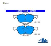 Brake pads 13.0460-7161.2 ATE for MINI MINI MINI Convertible