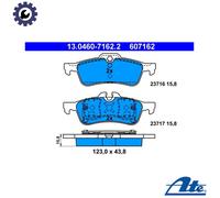 Brake pads 13.0460-7162.2 ATE for MINI MINI MINI Convertible