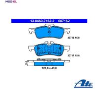 Brake pads 13.0460-7162.2 ATE for MINI MINI MINI Convertible