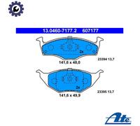 BRAKE PAD SET DISC BRAKE 13.0460-7177.2 FOR VW ANY/AYZ 1.2L 3cyl LUPO