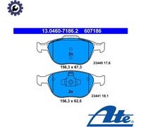 BRAKE PAD SET DISC BRAKE 13.0460-7186.2 FOR FORD TOURNEO/CONNECT TRANSIT 1.8L