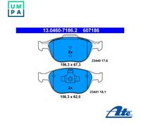 BRAKE PAD SET DISC BRAKE 13.0460-7186.2 FOR FORD TRANSIT/CONNECT IKON/V FOCUS