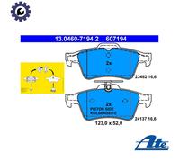 BRAKE PAD SET DISC BRAKE 13.0460-7194.2 FOR VAUXHALL VECTRA/Mk/II SIGNUM SAAB