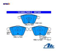 BRAKE PAD SET DISC BRAKE 13.0460-7200.2 FOR SKODA VW CC/PASSAT/SEDAN/GRANDE 2.0L
