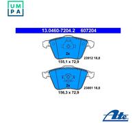 ATE 13.0460-7204.2 Brake pad set