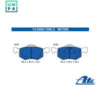 ATE 13.0460-7205.2 Brake pad set