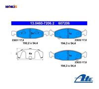 ATE 13.0460-7206.2 Brake pad set