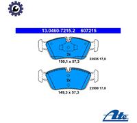 ATE Disc Brake Pads Set 13.0460-7215.2 for BMW 3 E90 & 1 120i
