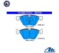 Brake pads 13.0460-7216.2 ATE for BMW 3 Touring 3 X1 Z4 Roadster 3 Coupe
